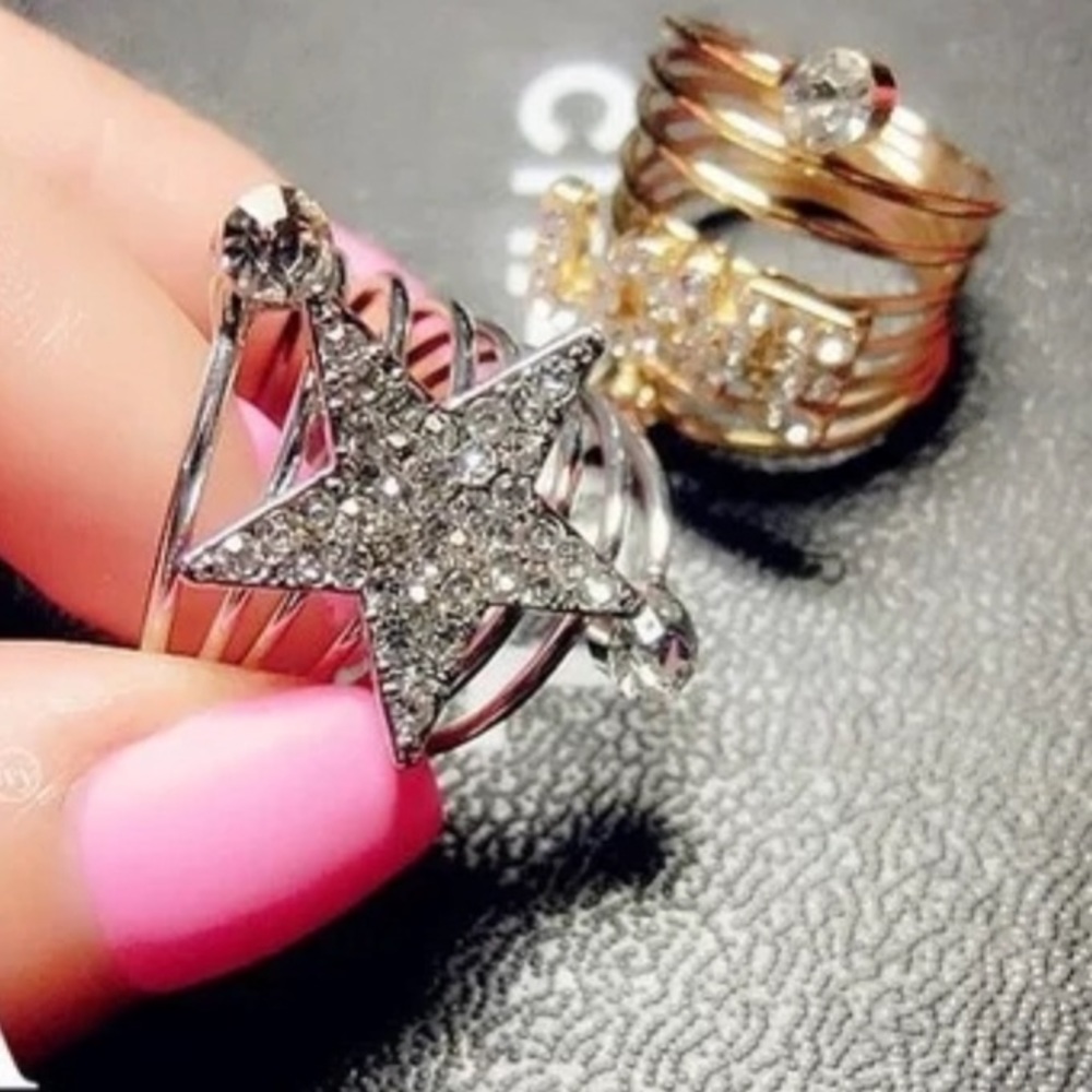 ♥️💋Star struck ring 💍